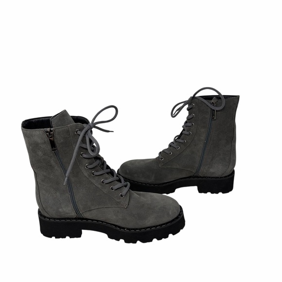 Aquatalia Savina Waterproof Suede Boot Size 8.5 - Picture 4 of 12